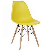 стул деревянный eames pc-015 yellow в Севастополе