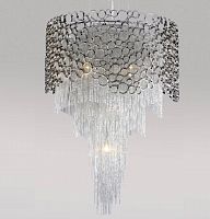 подвесной светильник crystal lux hauberk sp-pl8 d60 матовый никель в Севастополе