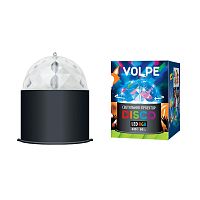 светодиодный светильник-проектор (09840) volpe disco uli-q302 03w/rgb black в Севастополе