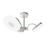 потолочная светодиодная люстра idlamp frittelle 107/3pf-ledwhitechrome в Севастополе