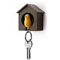 держатель+брелок для ключей sparrow коричневый-желтый в Севастополе