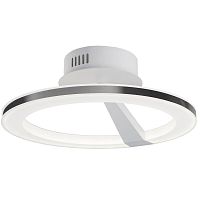 потолочный светодиодный светильник idlamp jenevra 397/40-ledwhitechrome в Севастополе