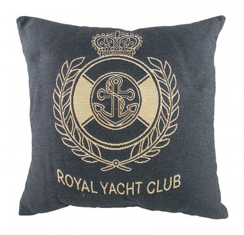 подушка с гербом королевского royal yacht club denim в Севастополе