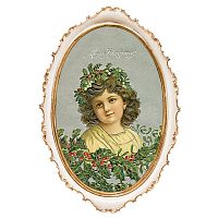 картина на холсте «с новым годом!» в раме «сандрин», версия 6 в Севастополе