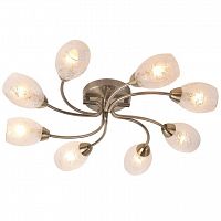 потолочная люстра idlamp carmina 201/8pf-oldbronze в Севастополе