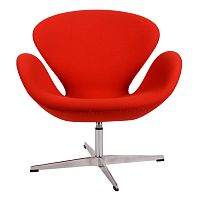 кресло arne jacobsen красное в Севастополе