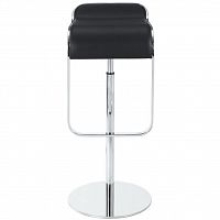 барный стул lem style piston stool черная кожа в Севастополе