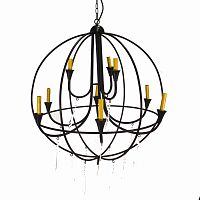 люстра-клетка otis серебро в Севастополе