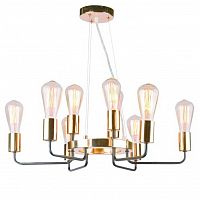 подвесная люстра arte lamp gelo a6001lm-9bk в Севастополе