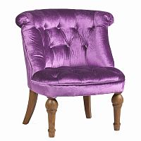 кресло sophie tufted slipper chair лиловое в Севастополе