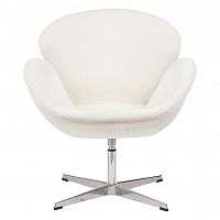 кресло swan chair белое в Севастополе