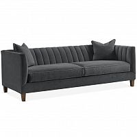 диван penelope sofa прямой серый в Севастополе