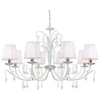 подвесная люстра arte lamp romana snow a1743lm-8wh в Севастополе