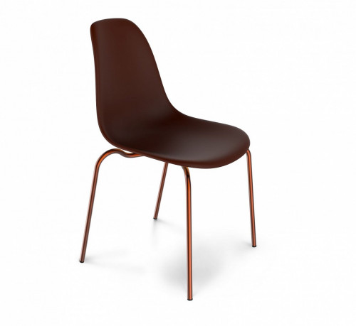 стул dsr коричневый s30 (eames style) в Севастополе