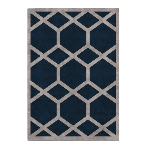 ковер ahston blue 240x340 синий в Севастополе