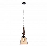 подвесной светильник crystal lux deco sp1 a amber в Севастополе