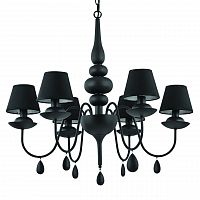 подвесная люстра ideal lux blanche sp6 nero в Севастополе