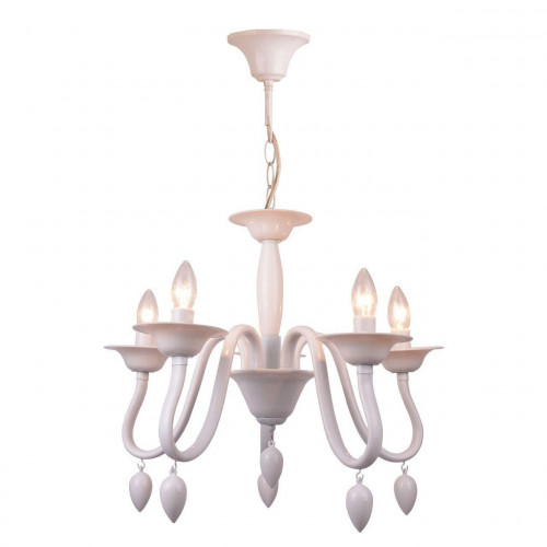 подвесная люстра toplight martina tl7310d-05wh в Севастополе
