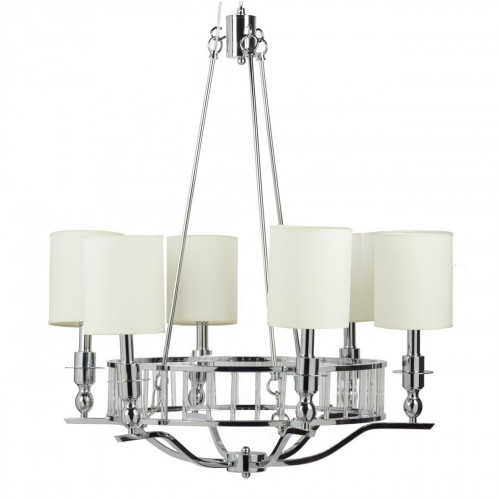 люстра easton light chandelier хром, бежевая в Севастополе