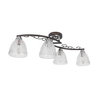 потолочная люстра idlamp nield 232/4pf-blackchrome в Севастополе