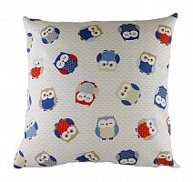 подушка с принтом owl print blue в Севастополе