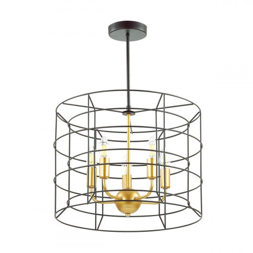 подвесная люстра lumion rupert 4410/5 черная в Севастополе