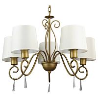 подвесная люстра arte lamp carolina a9239lm-5br в Севастополе