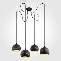 подвесная люстра tk lighting 2221 yoda black orbit в Севастополе