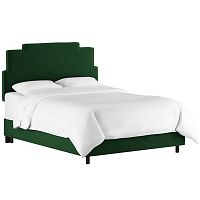 кровать двуспальная 160х200 зеленая paxton emerald velvet в Севастополе