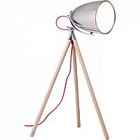 лампа настольная chromatic tripod на деревянном штативе в Севастополе