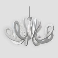 потолочная светодиодная люстра ambrella light orbital classic fk82/8 wh 504w d820 в Севастополе