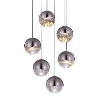 подвесной светильник globo 6u nickel от delight collection в Севастополе