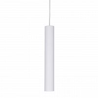 подвесной светодиодный светильник ideal lux ultrathin sp1 small round bianco в Севастополе