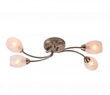 потолочная люстра idlamp carmina 201/4pf-oldbronze в Севастополе