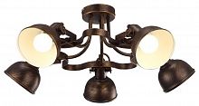 потолочная люстра arte lamp martin a5216pl-5br в Севастополе