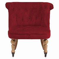 кресло amelie french country chair красное в Севастополе