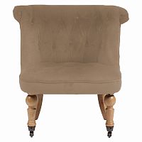 кресло amelie french country chair светло-коричневое в Севастополе