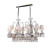 люстра baccarat 10 от delight collection белая/прозрачная/ хром в Севастополе