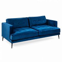 диван vinny трехместный темно-синий от la forma (ex julia grup) в Севастополе