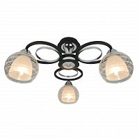 потолочная люстра arte lamp ginevra a1604pl-3bk в Севастополе