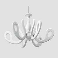 потолочная светодиодная люстра ambrella light orbital classic fk81/6 wh 292w d640 белая в Севастополе