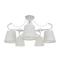 потолочная люстра idlamp vilucchio 556/5pf-whitepatina в Севастополе