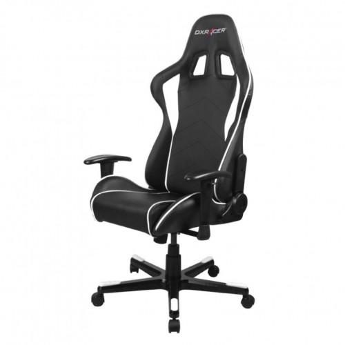 кресло геймерское dxracer formula черно-белое в Севастополе