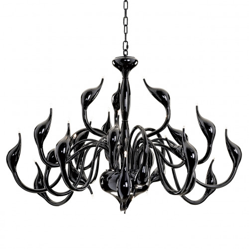 подвесная люстра lightstar cigno collo bk 751247 в Севастополе