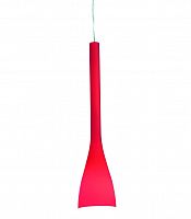 подвесной светильник ideal lux flut sp1 small rosso в Севастополе